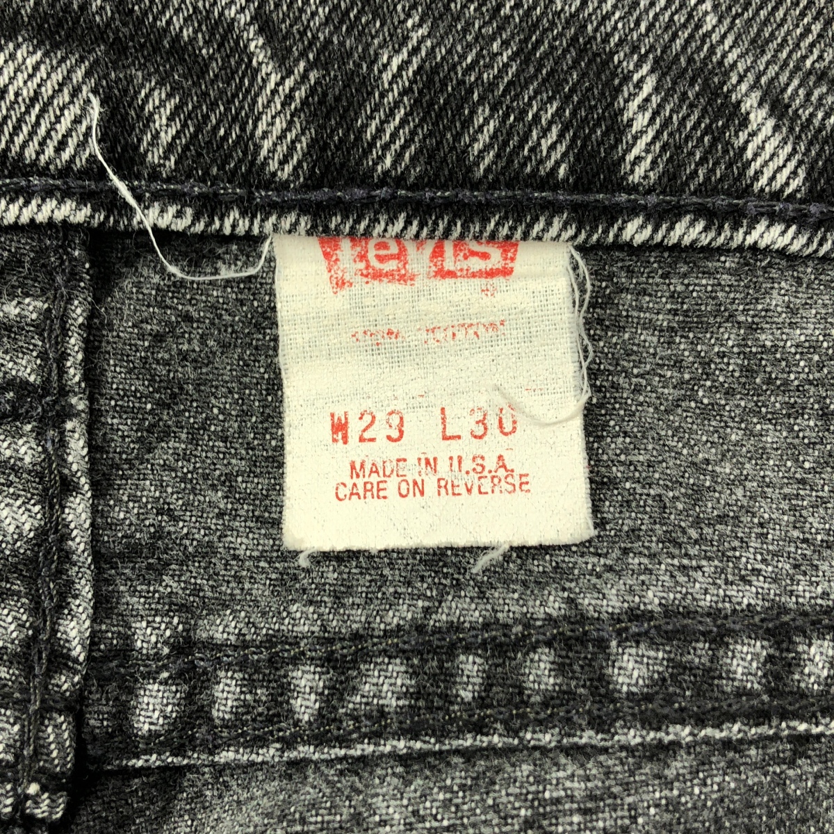 Levi's / リーバイス 1990s ヴィンテージ 505 ブラックデニムパンツ 刻印532