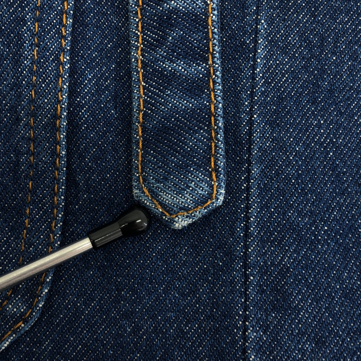 DRIES VAN NOTEN / ドリスヴァンノッテン タック ベルトデザイン デニムスカート