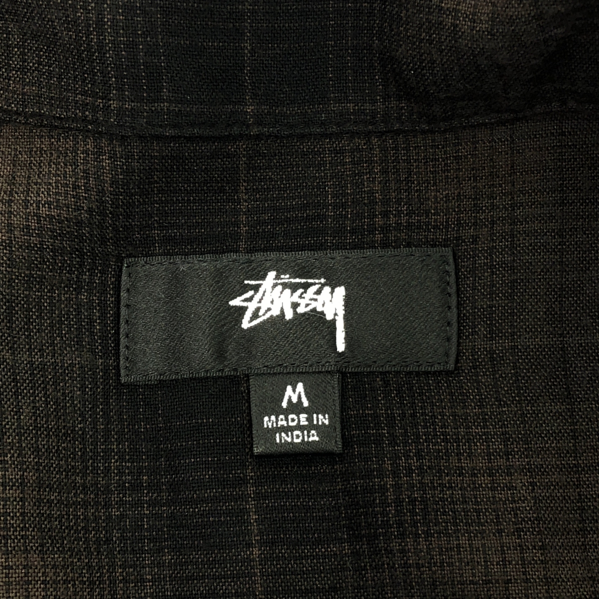 STUSSY / ステューシー BOXY SHADOW PLAID SHIRT オンブレチェック 半袖 レーヨン シャツ