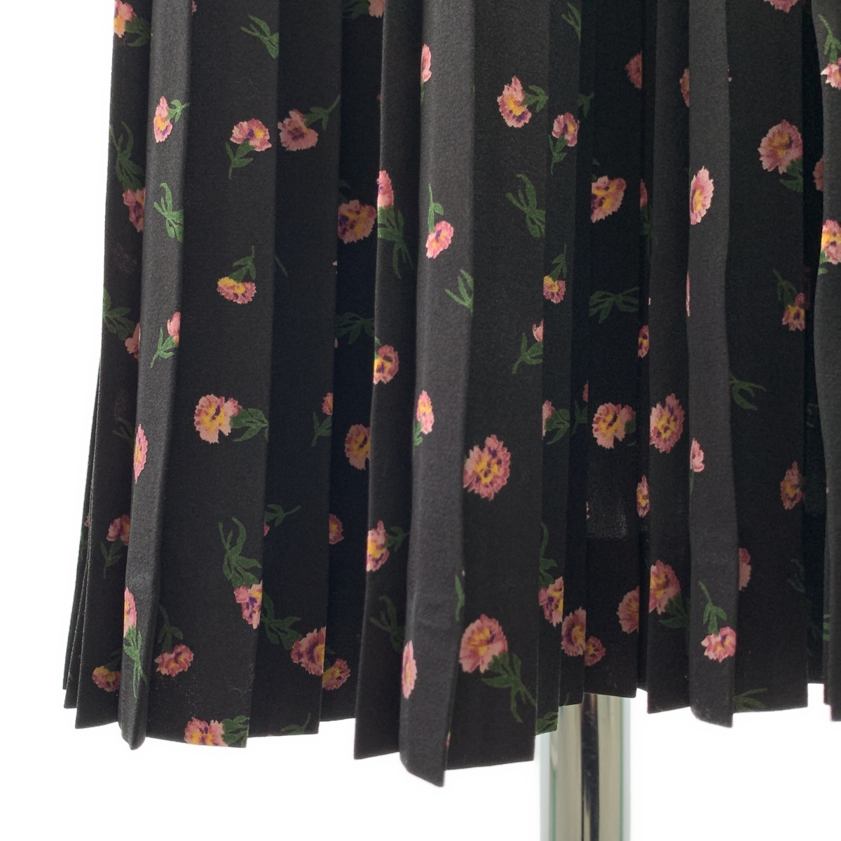 Mame Kurogouchi / マメクロゴウチ Floral Printed Cotton Dress / 総柄 プリーツ ボリューム ドレス ワンピース