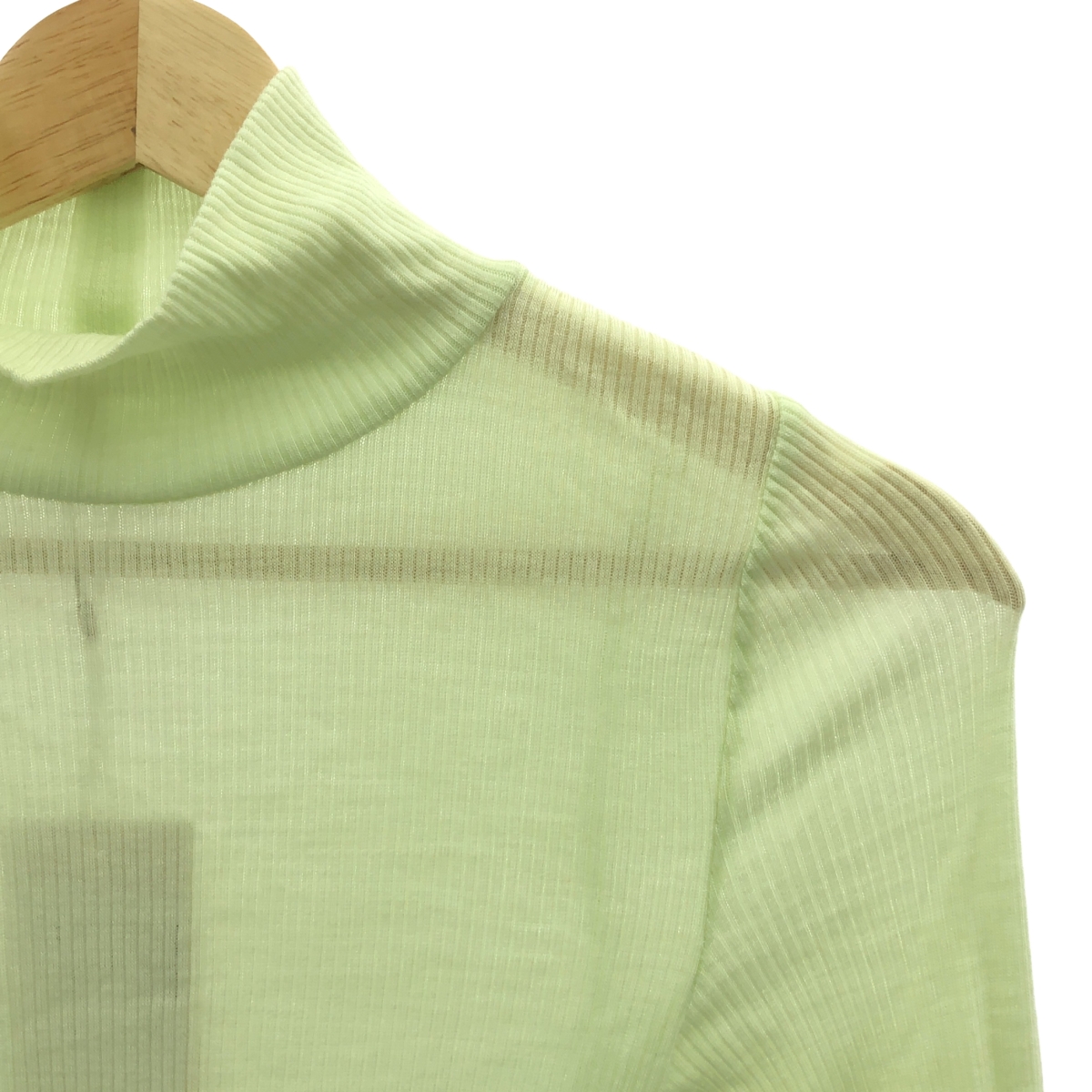 babaco / ババコ Fine Wool Ribbed Turtleneck タートルネック ニット