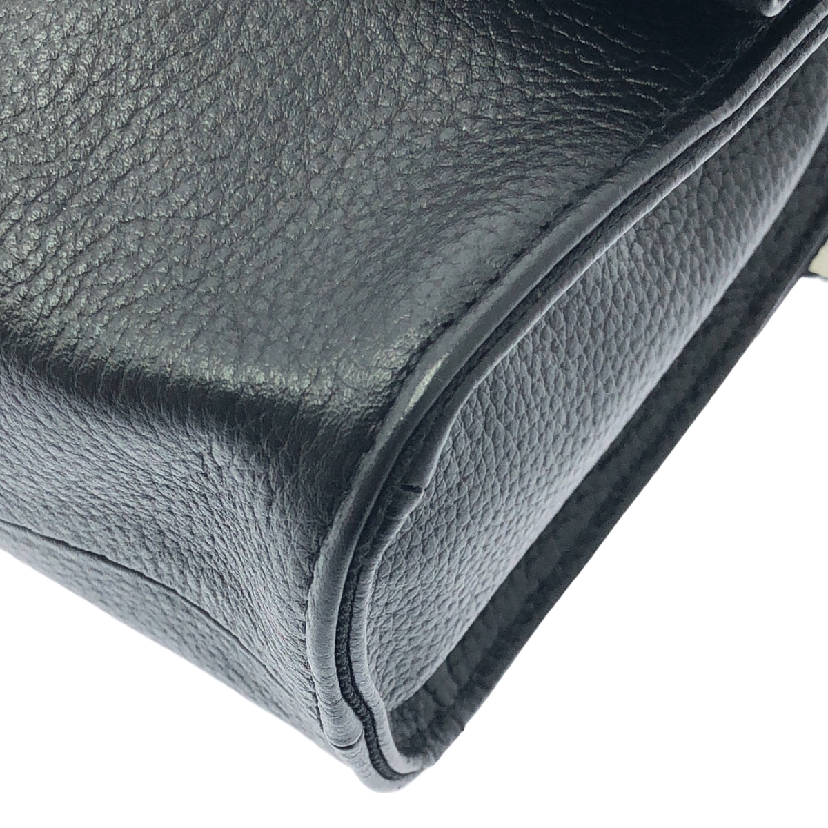 ear PAPILLONNER / イアパピヨネ ダルメシアンワイドテープ レザー ショルダーバッグ