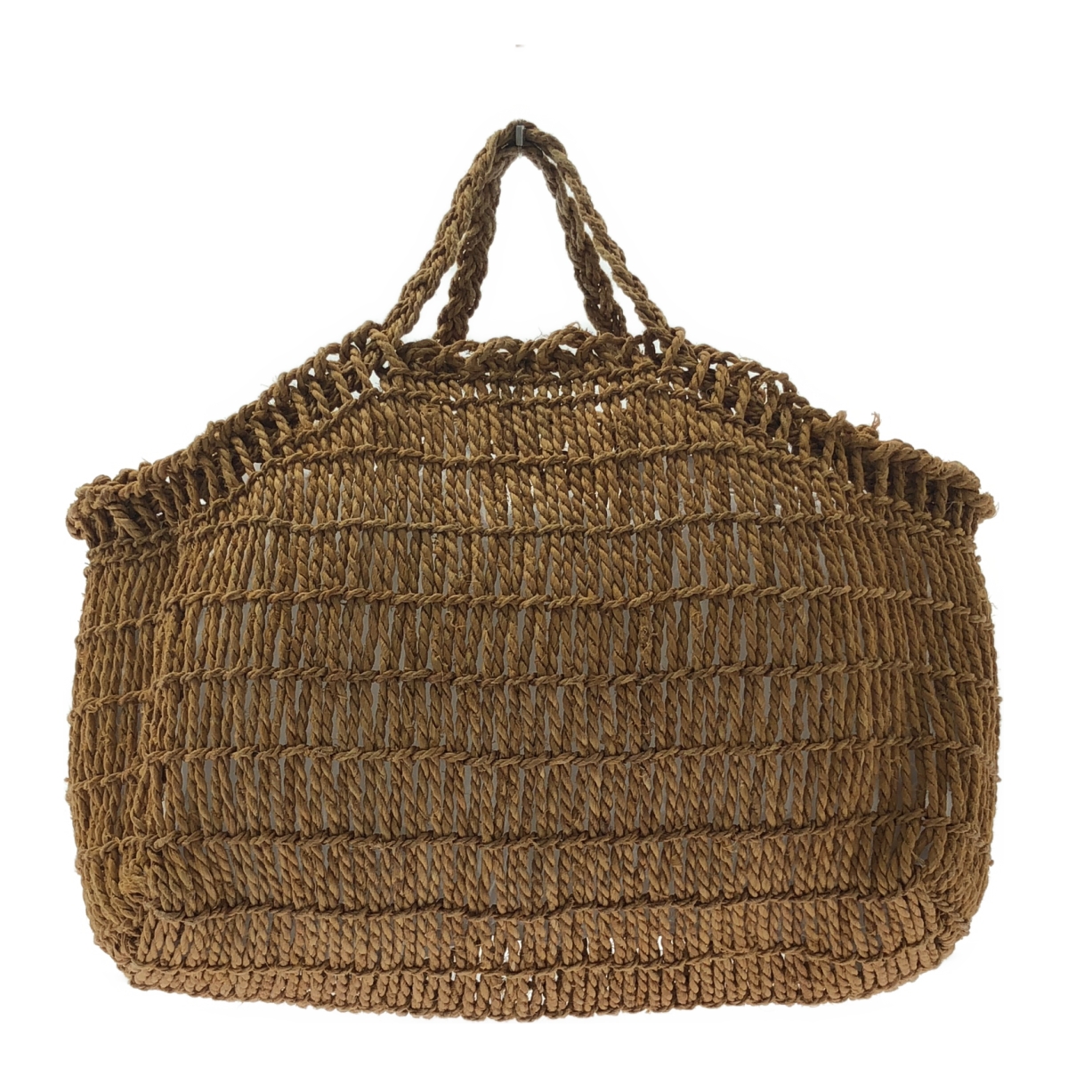 F/style / エフスタイル シナの縄のマルシェバッグ (S) シナ織 手提げ カゴバッグ