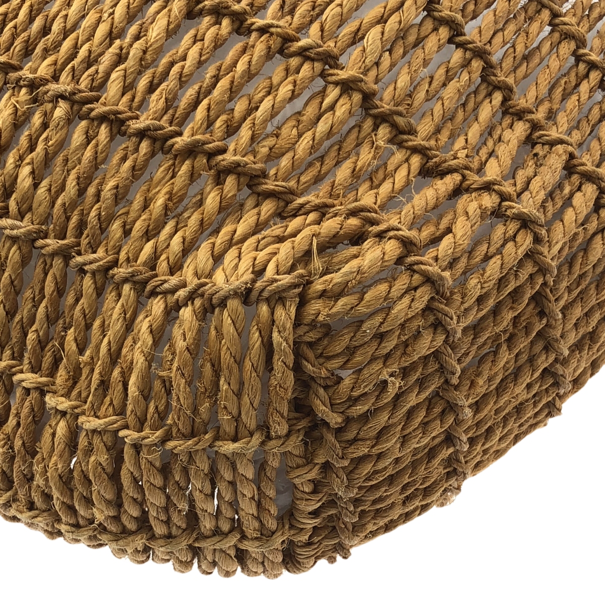 F/style / エフスタイル シナの縄のマルシェバッグ (S) シナ織 手提げ カゴバッグ