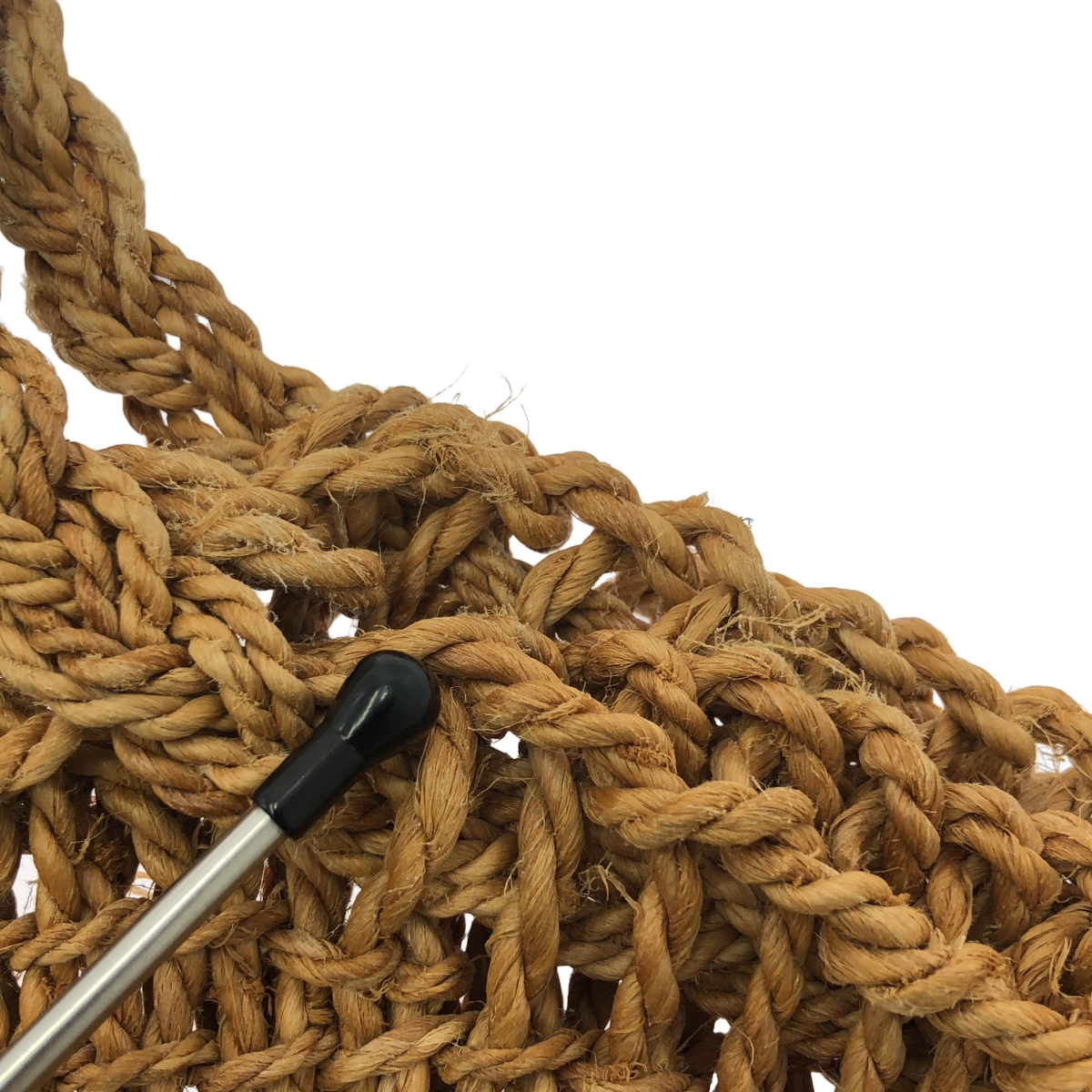 F/style / エフスタイル シナの縄のマルシェバッグ (S) シナ織 手提げ カゴバッグ