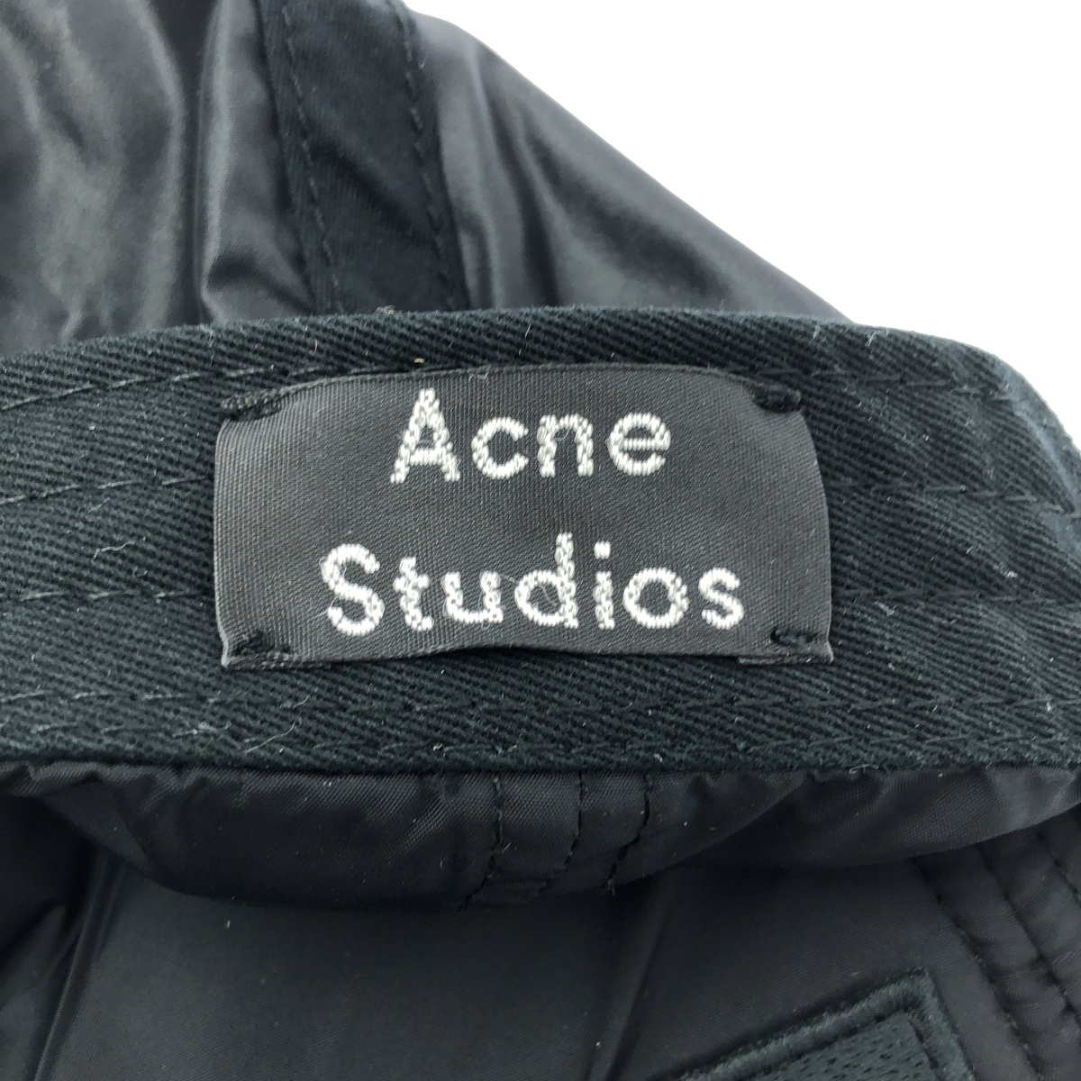 Acne Studios / アクネストゥディオズ COVIA FACE E CAP フェイスパッチ ナイロン 5パネル キャップ