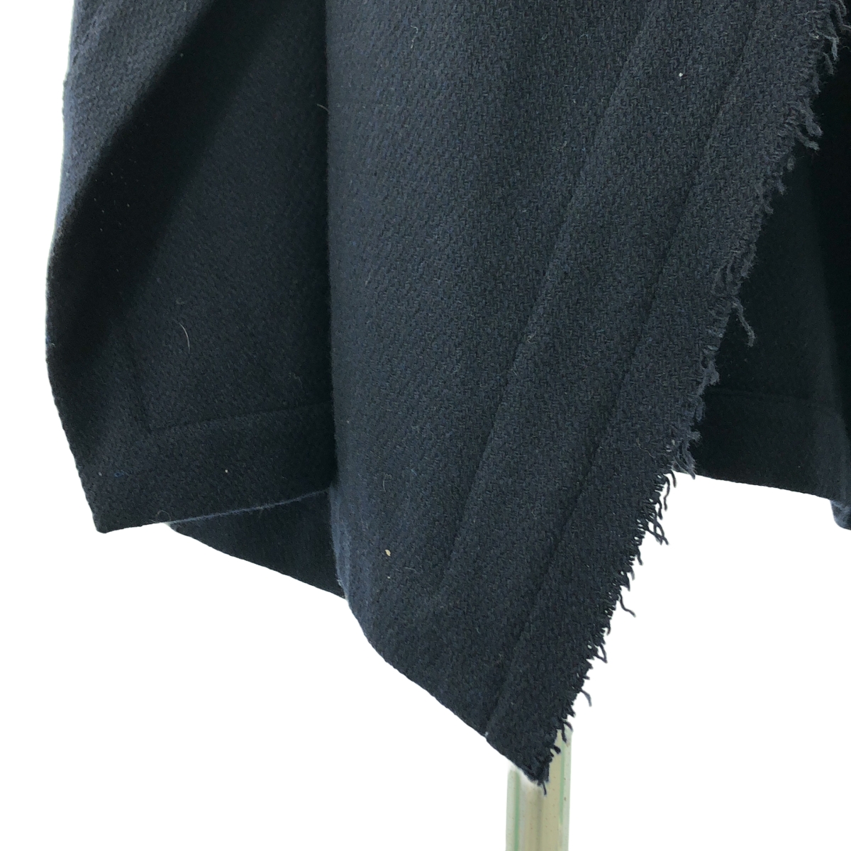 Y's / ワイズヨウジヤマモト ウール カットオフ ポンチョコート