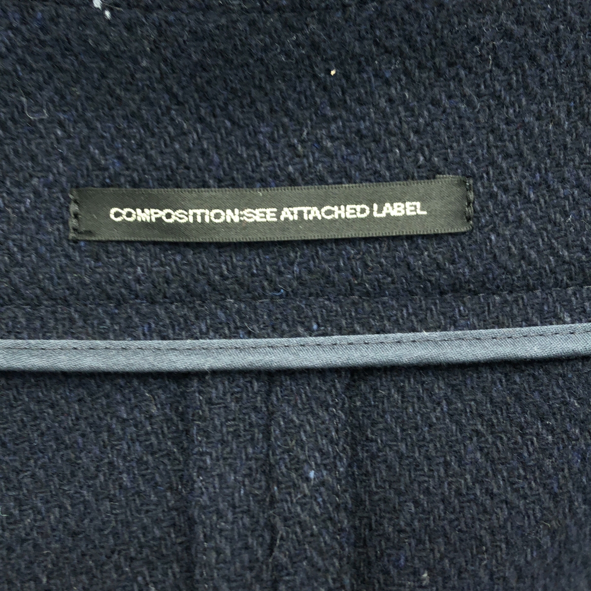 Y's / ワイズヨウジヤマモト ウール カットオフ ポンチョコート