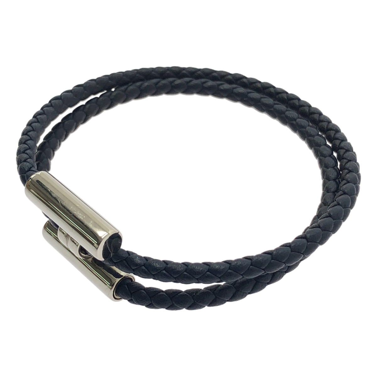 HERMES / エルメス TOURNIS TRESSE トゥルニ トレッセ レザー ブレスレット