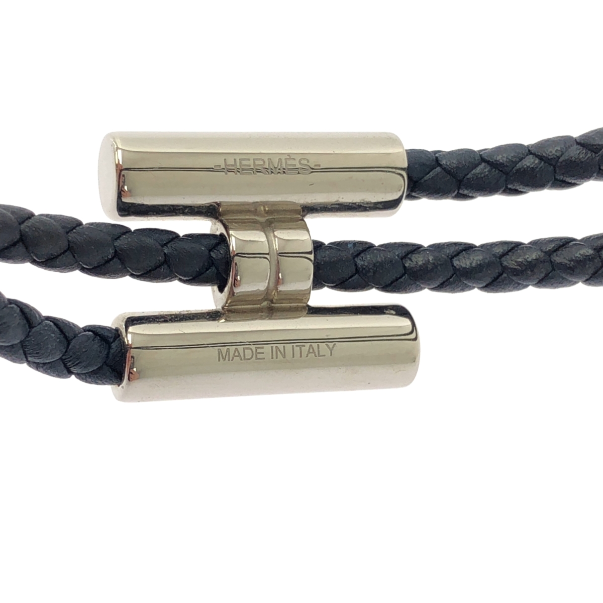 HERMES / エルメス TOURNIS TRESSE トゥルニ トレッセ レザー ブレスレット