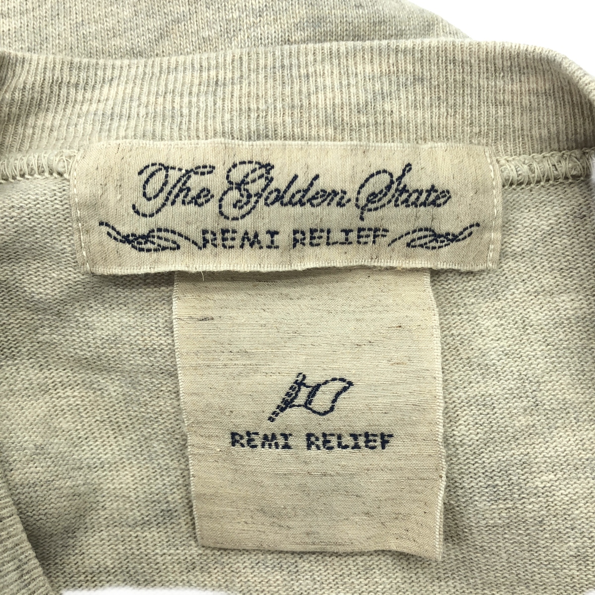 MUSE de Deuxieme Classe / ミューズドゥーズィーエムクラス 【REMI RELIEF/レミレリーフ】 FOOTBALL RAGLAN L/S Tシャツ