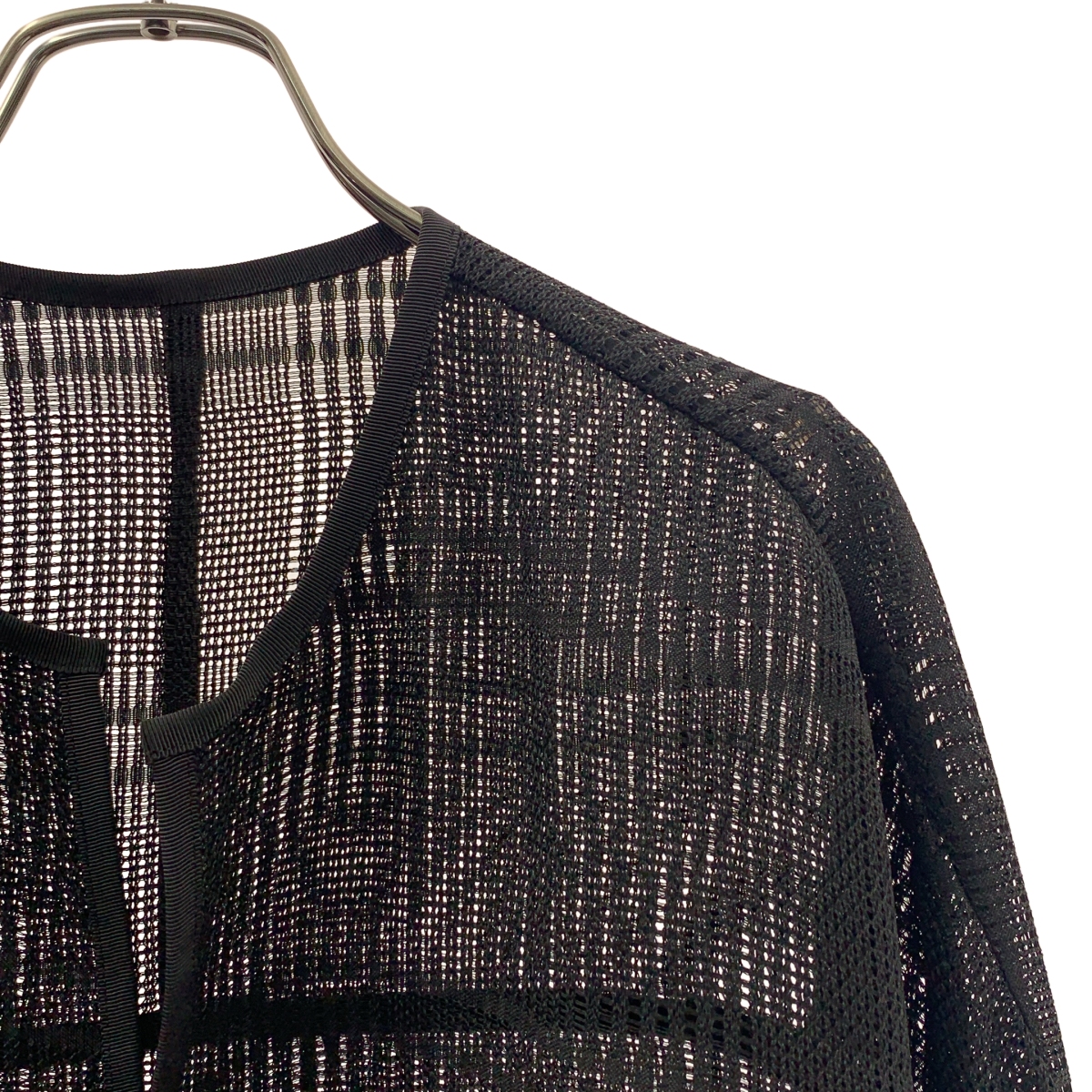 ADORE / アドーア レノクロスチェック メッシュ ノーカラージャケット