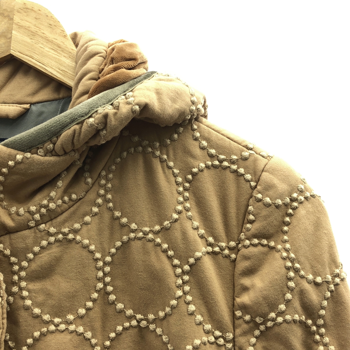 mina perhonen / ミナペルホネン tambourine タンバリン ダウン フード コート