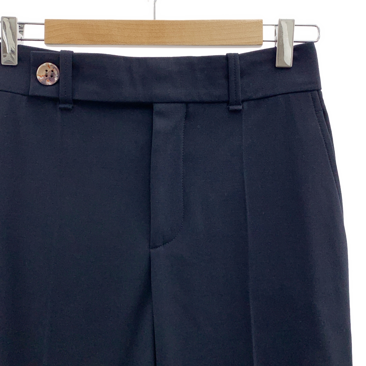 Chloe / クロエ センタープレス ワイド スラックス パンツ