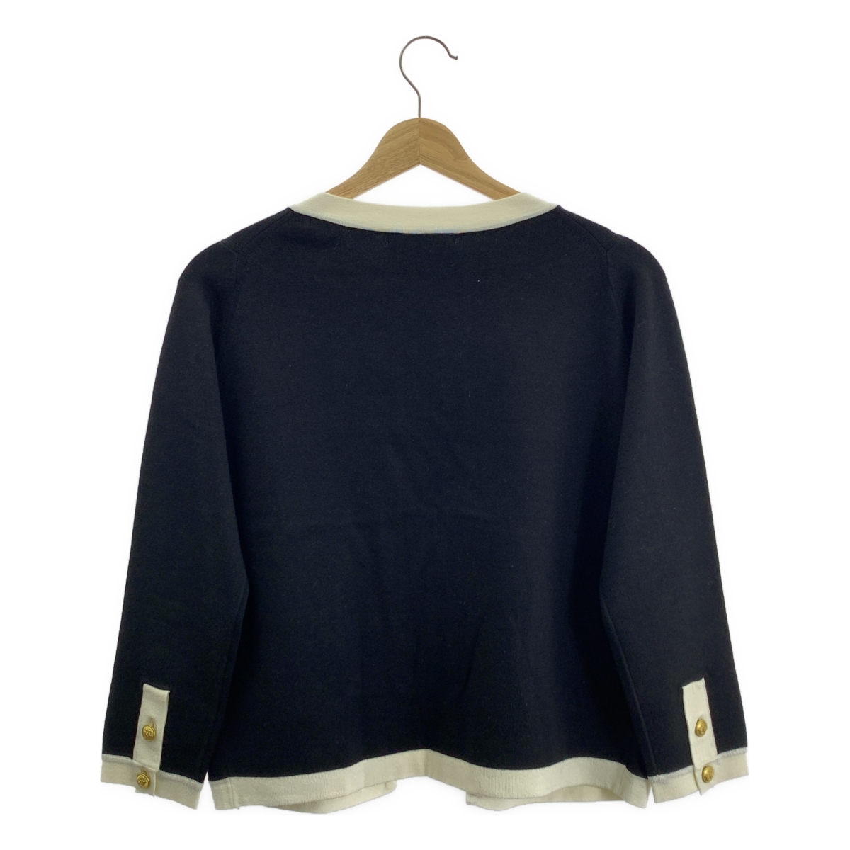 MADISON BLUE / マディソンブルー NO COLLAR SHORT JK カーディガン