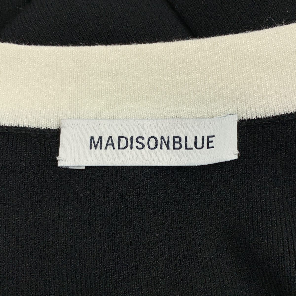 MADISON BLUE / マディソンブルー NO COLLAR SHORT JK カーディガン