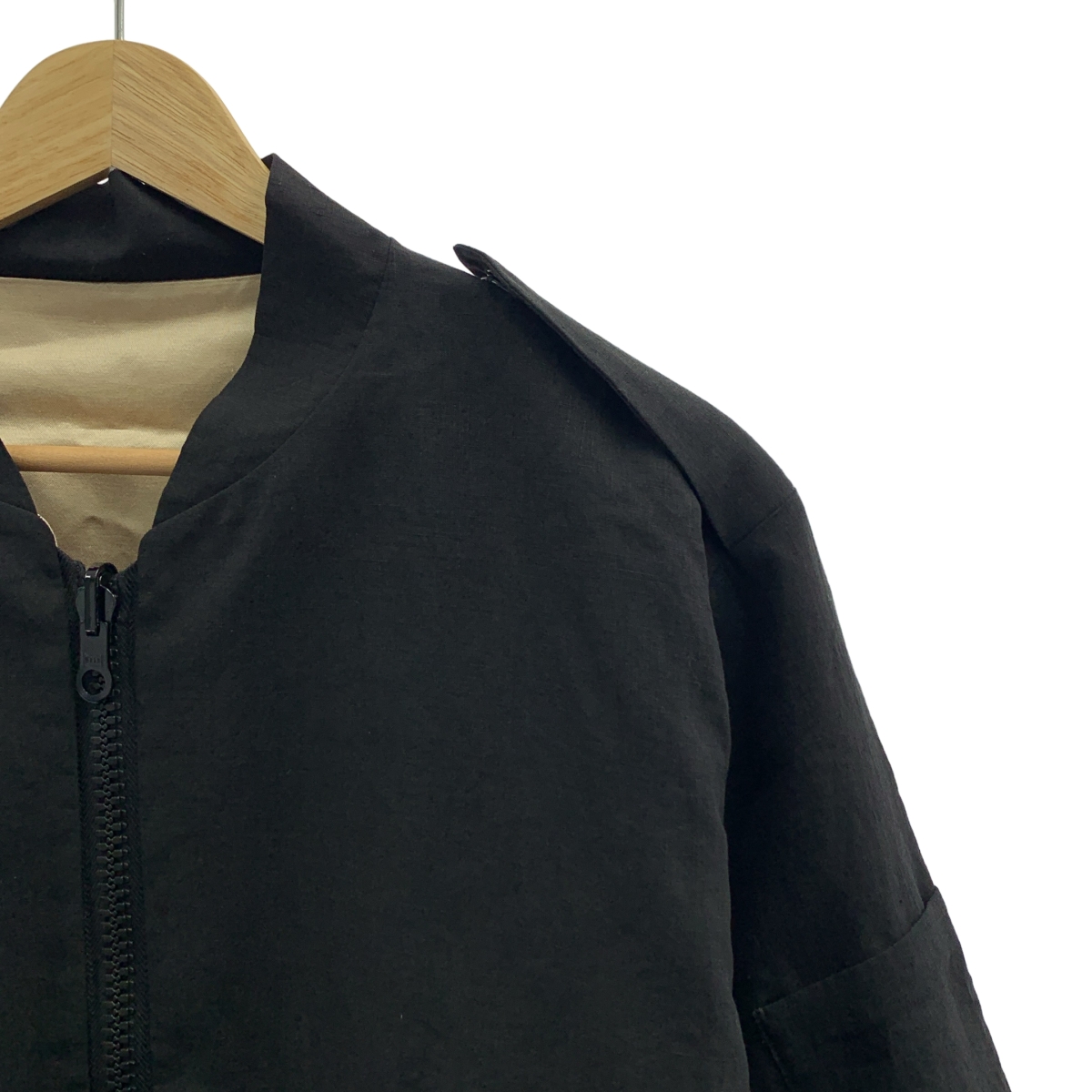 SUNSEA / サンシー Linen L2-B reversible JKT リネン リバーシブル ジャケット