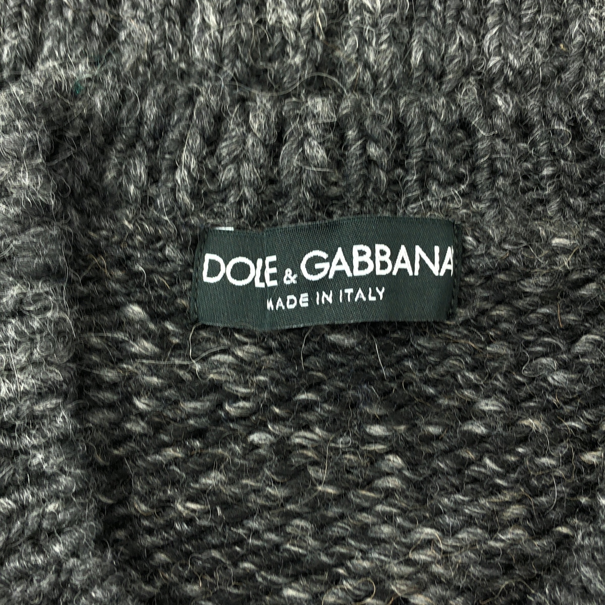 DOLCE&GABBANA / ドルチェ&ガッバーナドルガバ ウール アルパカ混 プルオーバー ニット