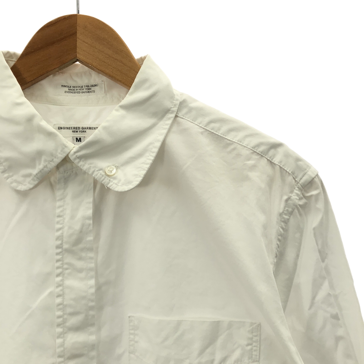 Engineered Garments / エンジニアドガーメンツ タブカラー フライフロントシャツ