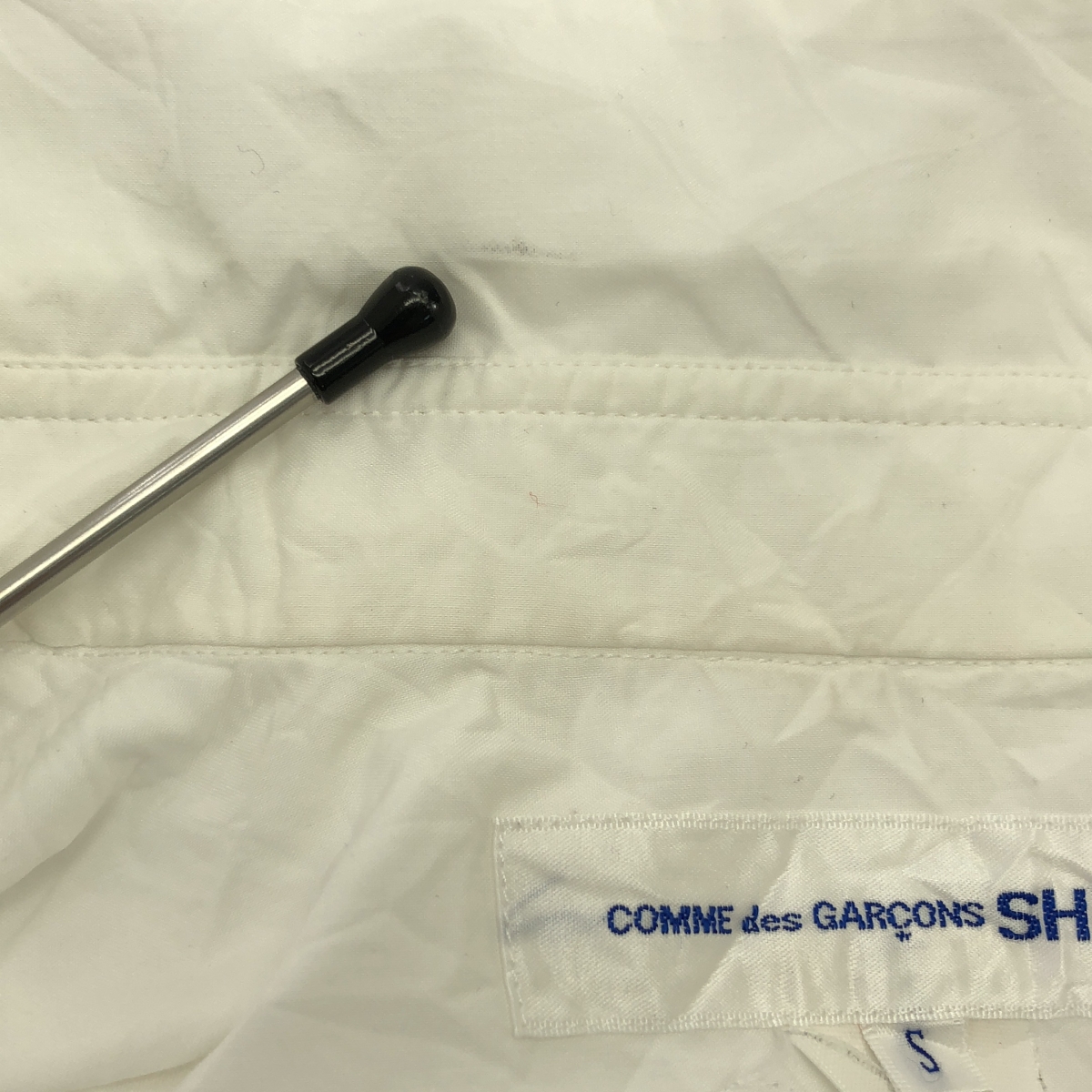 COMME des GARCONS SHIRT / コムデギャルソンシャツ コットン シワ加工 シャツ