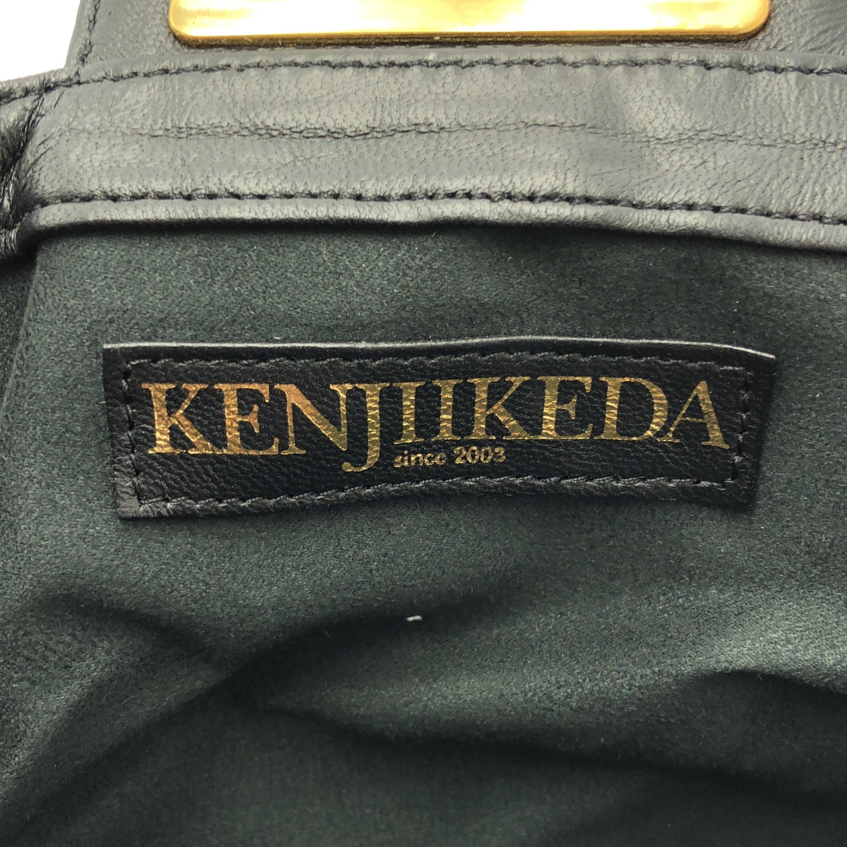 KENJIIKEDA / ケンジイケダ キルティングショルダーバッグ