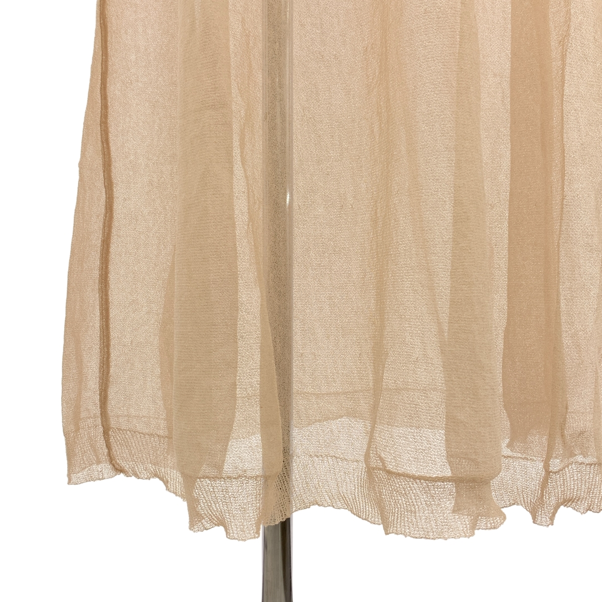 TAN / タン シースルー ロングスカート