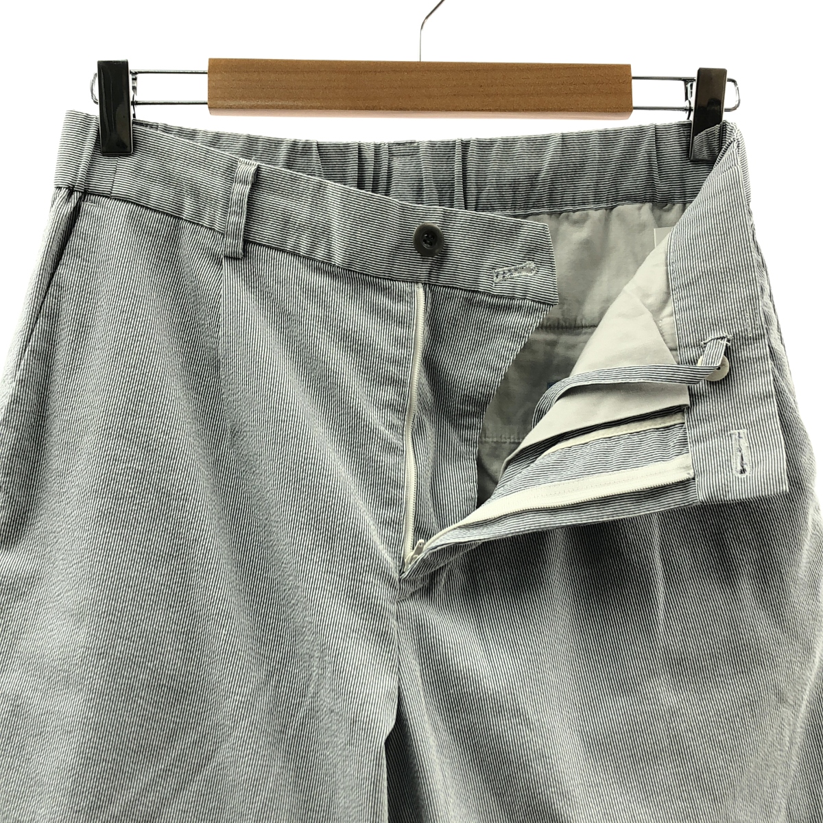 ESTNATION / エストネーション コードレーン タック テーパード イージー パンツ