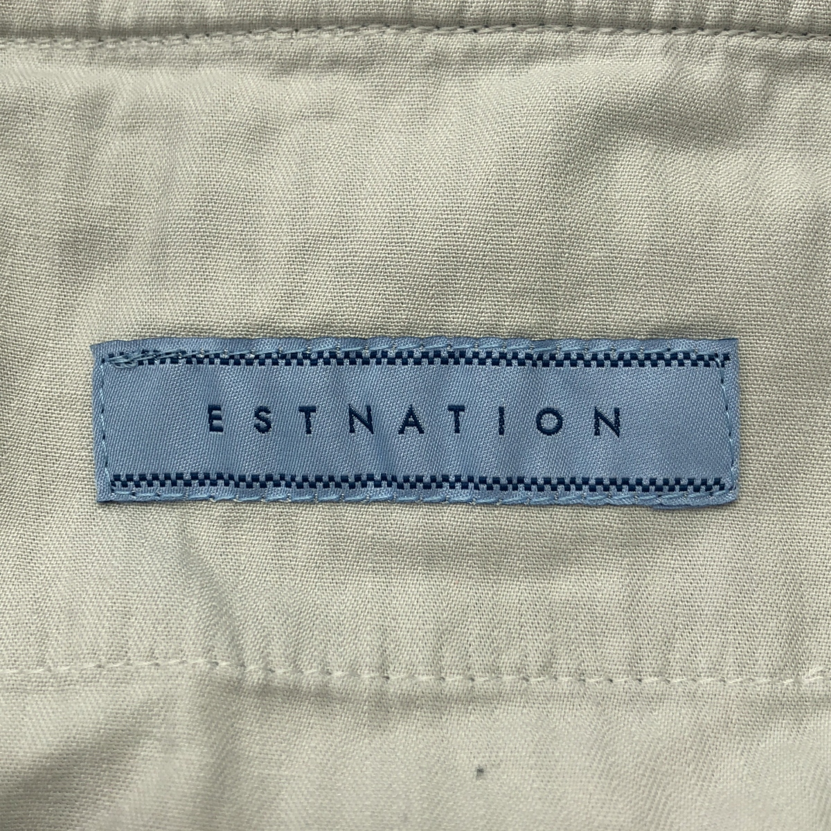 ESTNATION / エストネーション コードレーン タック テーパード イージー パンツ