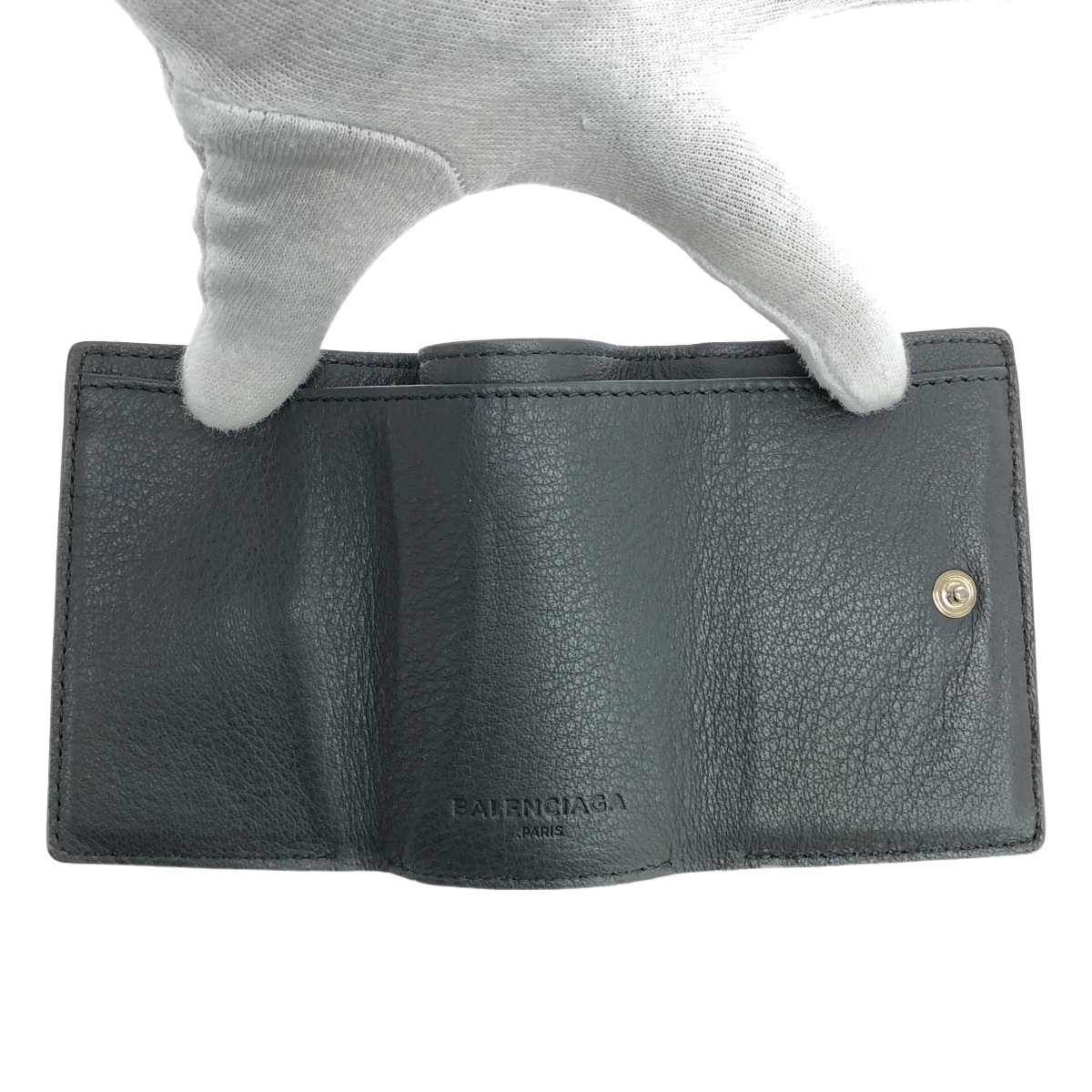 BALENCIAGA / バレンシアガ PAPER / ペーパー レザー ミニウォレット