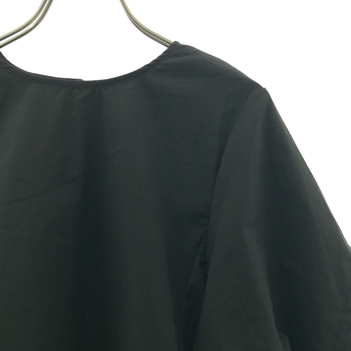 ELENDEEK / エレンディーク BACK TIERED BLOUSE / バック ティアード ハーフスリーブ ブラウス