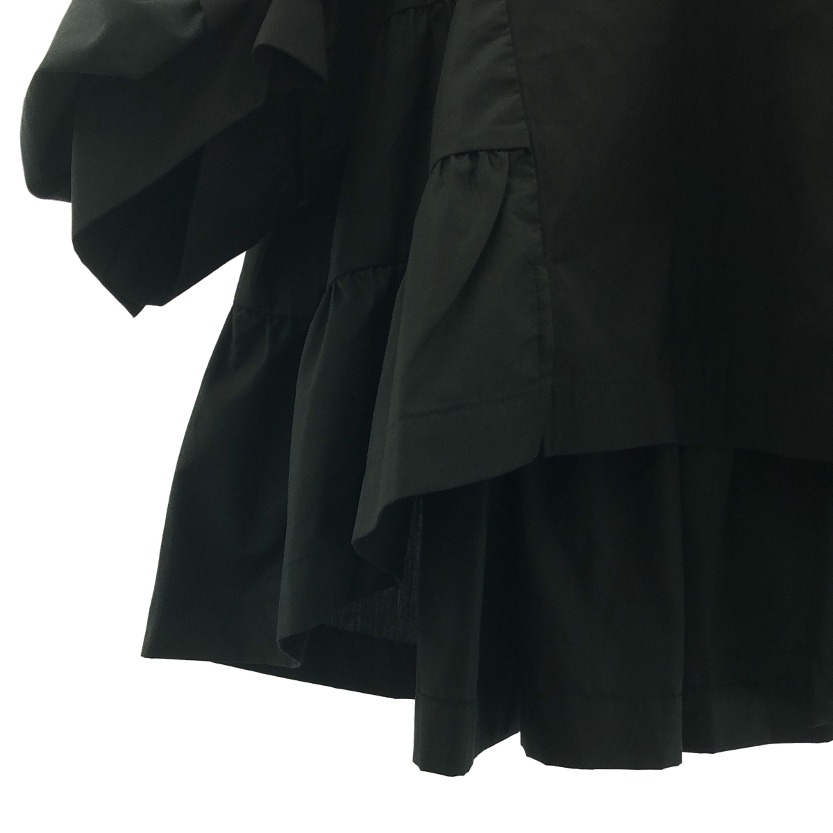 ELENDEEK / エレンディーク BACK TIERED BLOUSE / バック ティアード ハーフスリーブ ブラウス