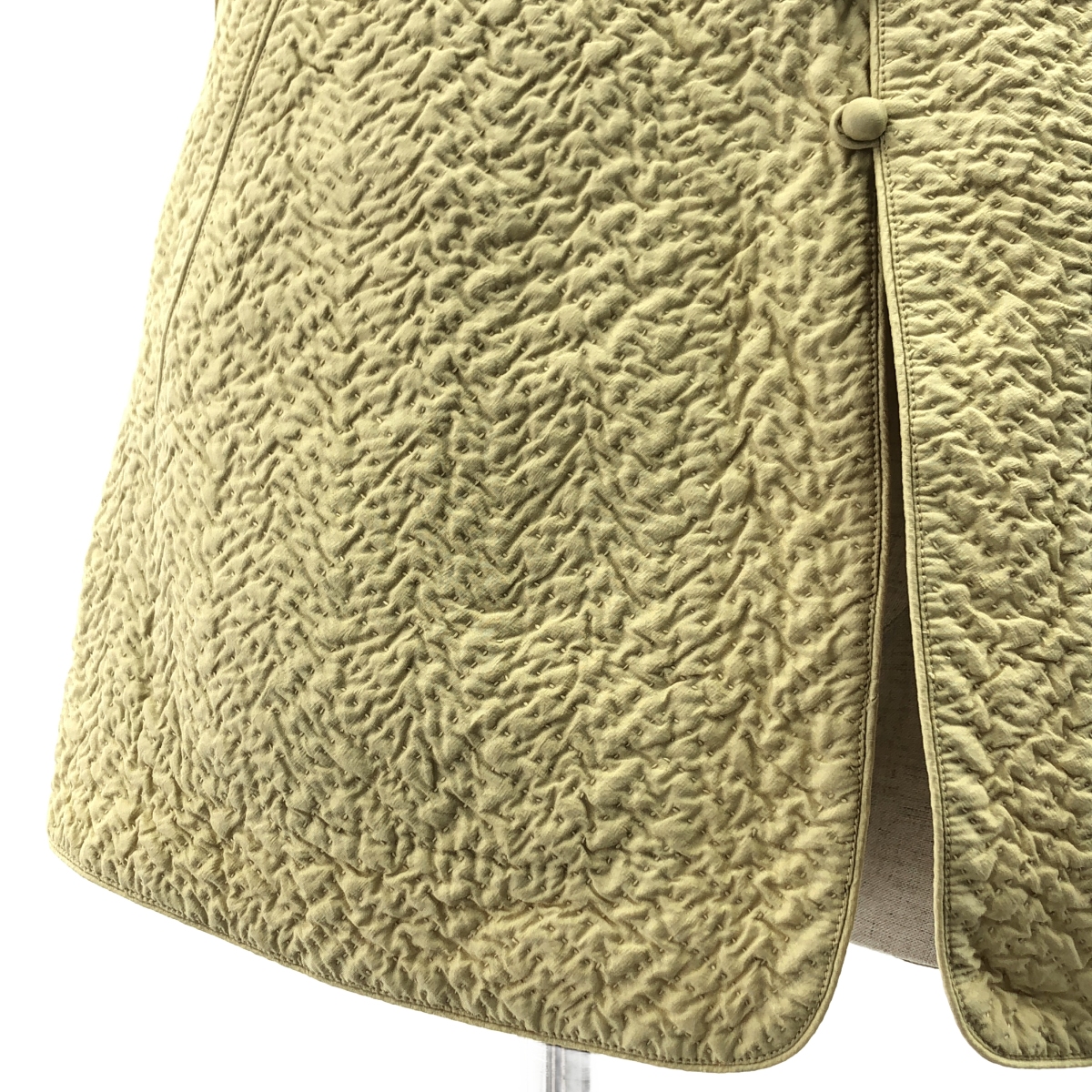 ISSEY MIYAKE / イッセイミヤケ ASHA BY MDS アシャ バイ エムディーエス / シルク ホルターネック ロングベスト