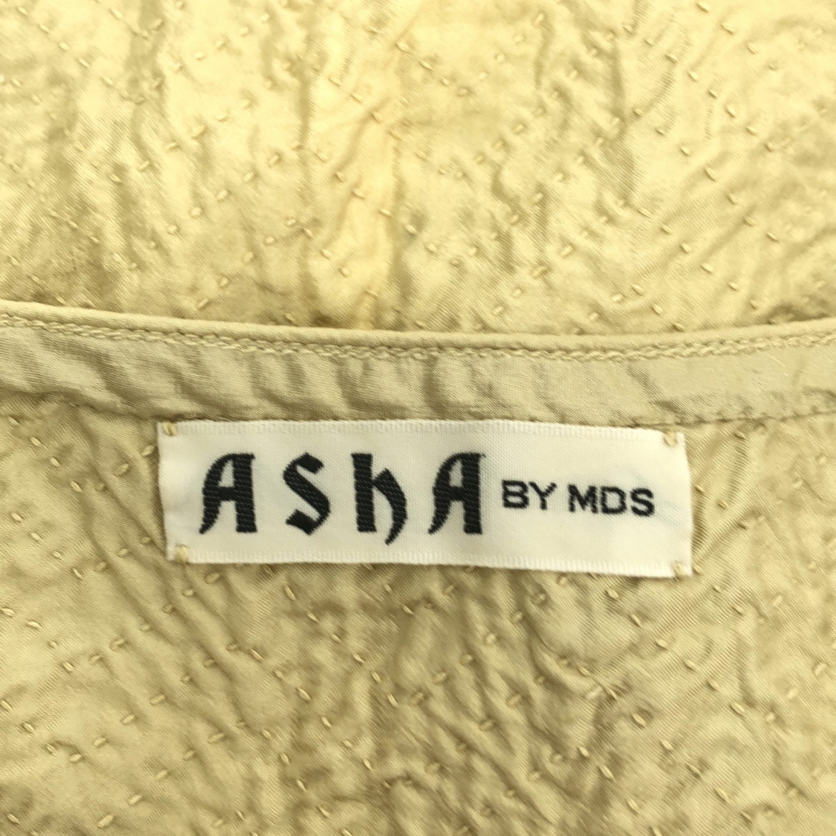 ISSEY MIYAKE / イッセイミヤケ ASHA BY MDS アシャ バイ エムディーエス / シルク ホルターネック ロングベスト