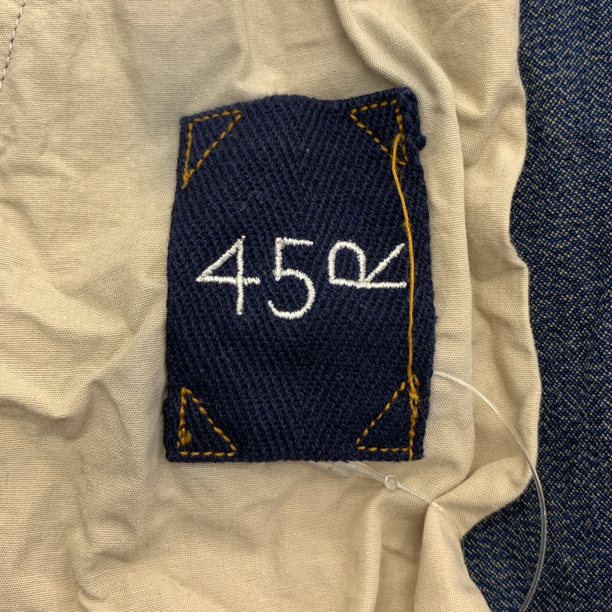 45r / フォーティファイブアール 杢平のオンザビーチ スカート（インディゴ）