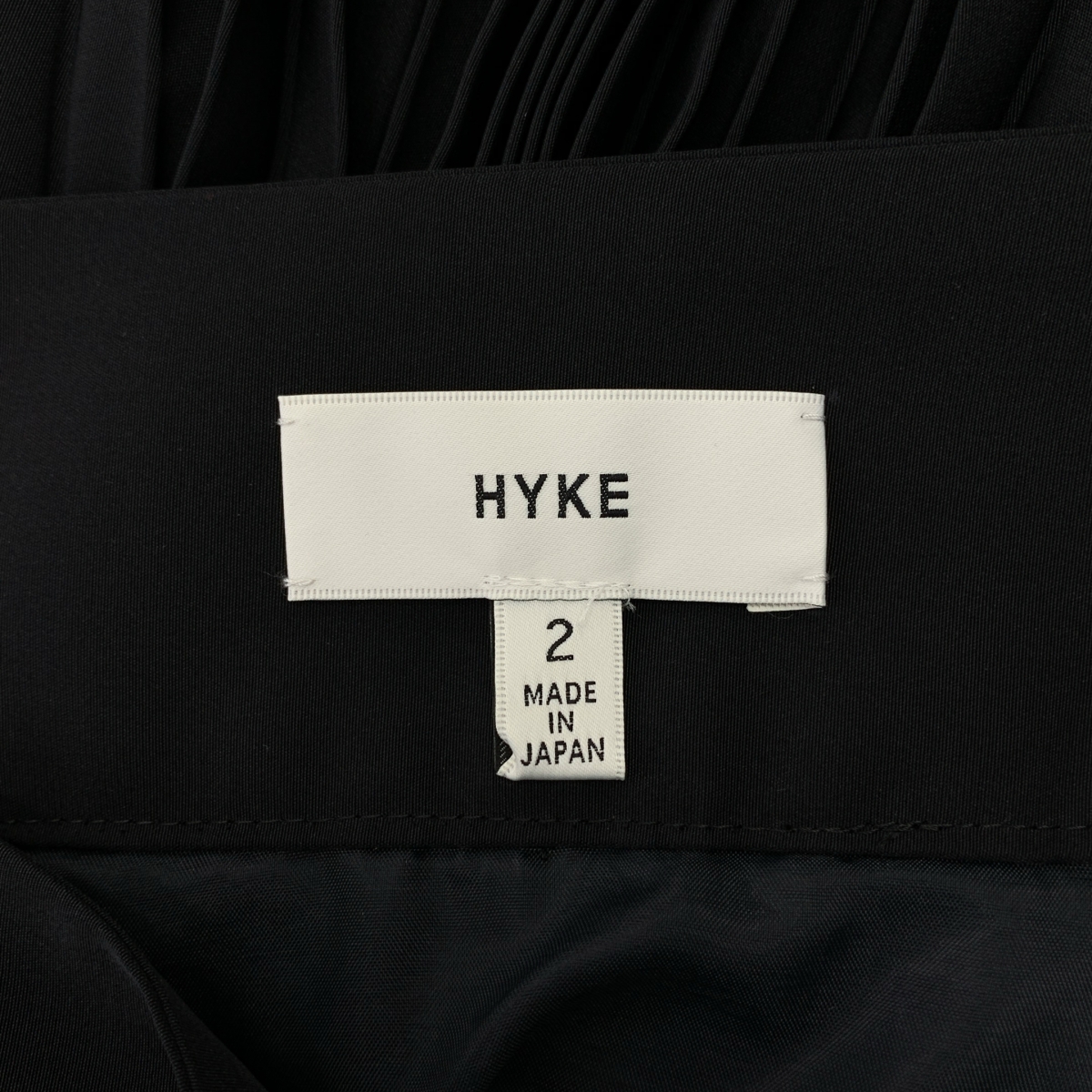 HYKE / ハイク プリーツ フレアスカート