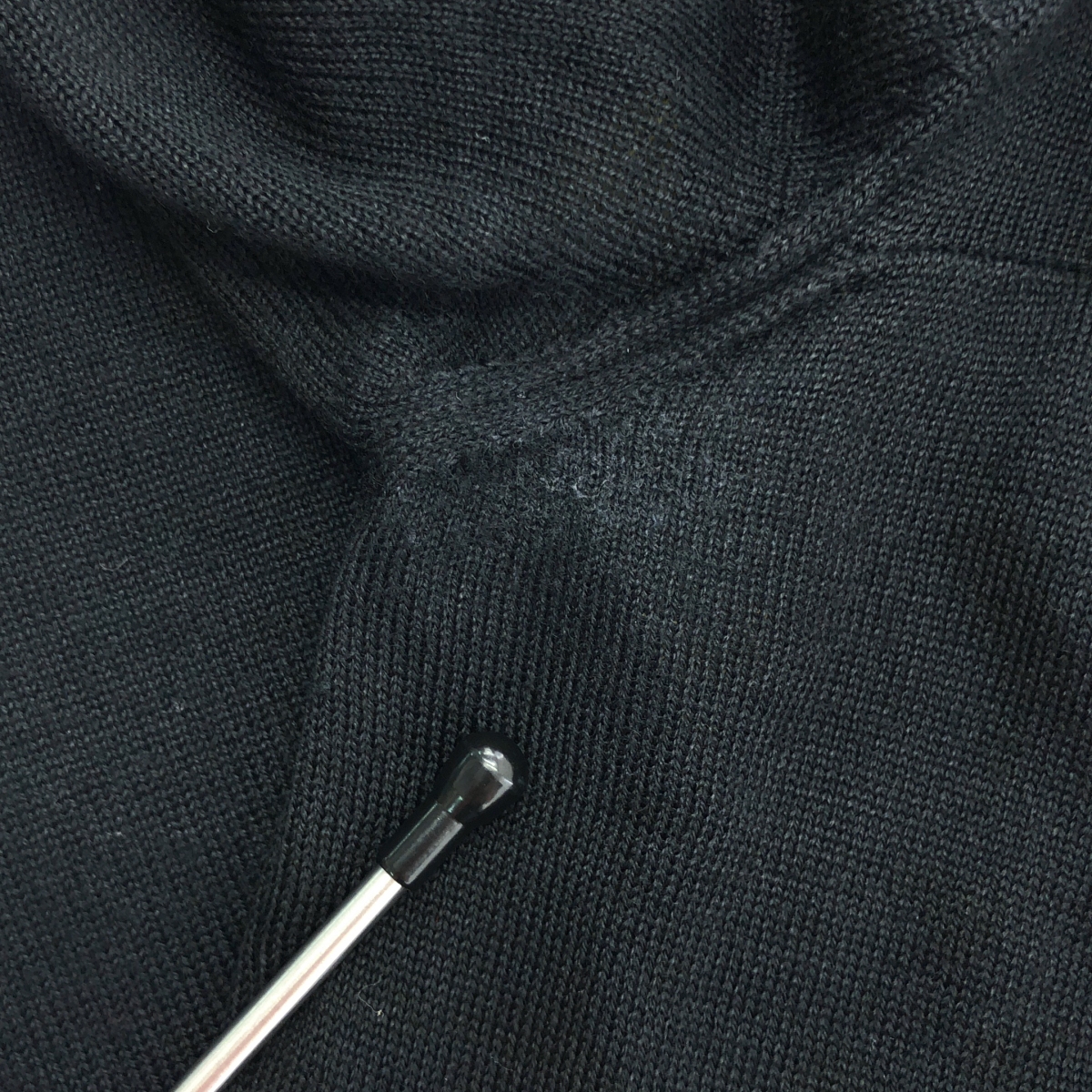 PRADA / プラダ ウール シルク リボン ニットカーディガン