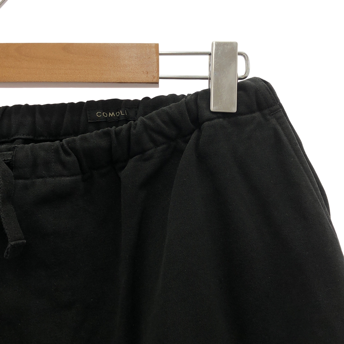 COMOLI / コモリ 製品染 ドローストリングパンツ