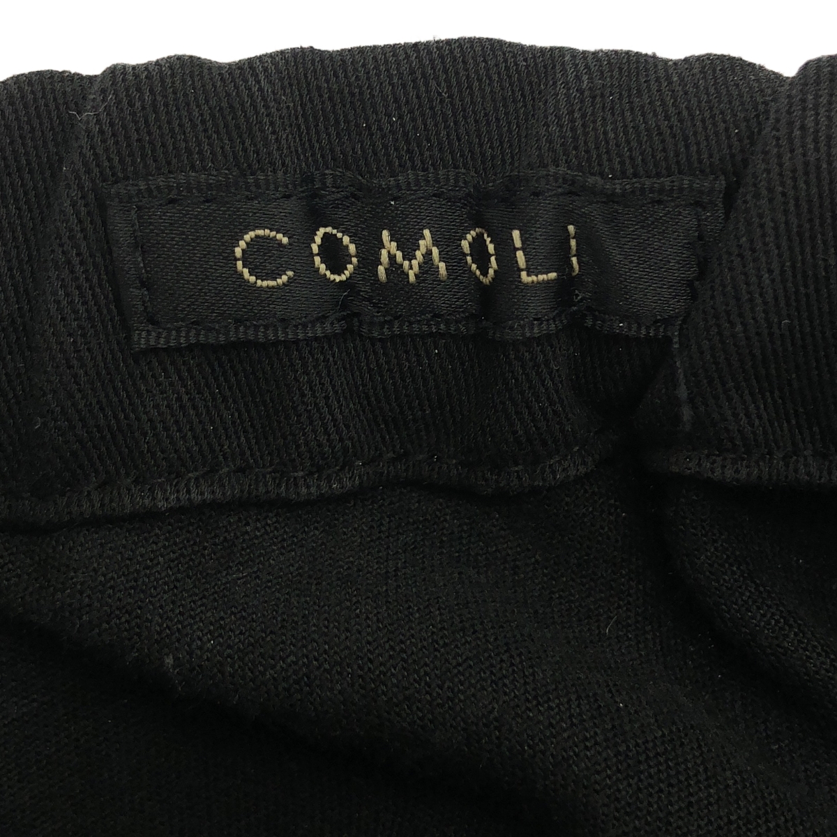 COMOLI / コモリ 製品染 ドローストリングパンツ