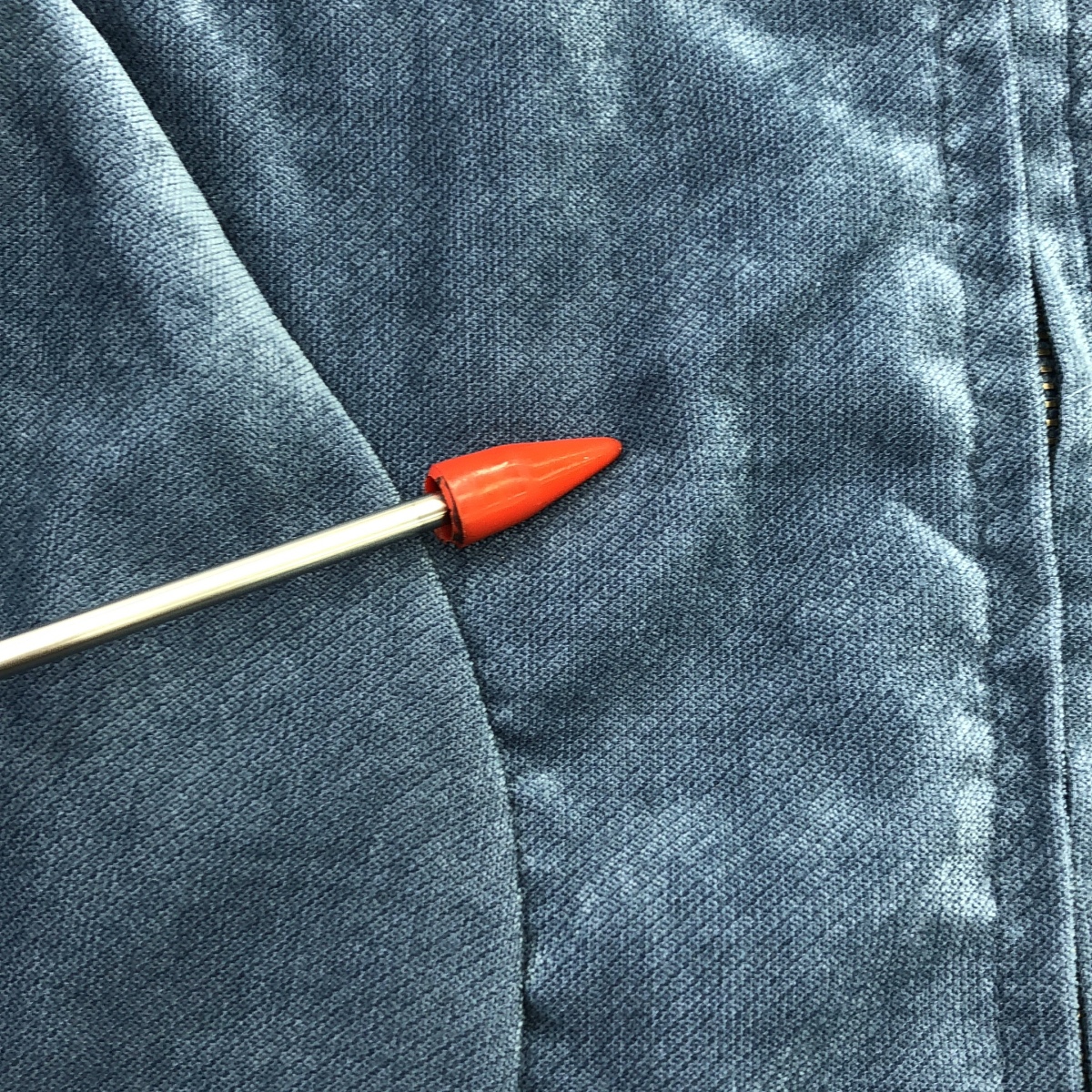 その他 ベロア 袖フリル ジップアップ ブルゾン