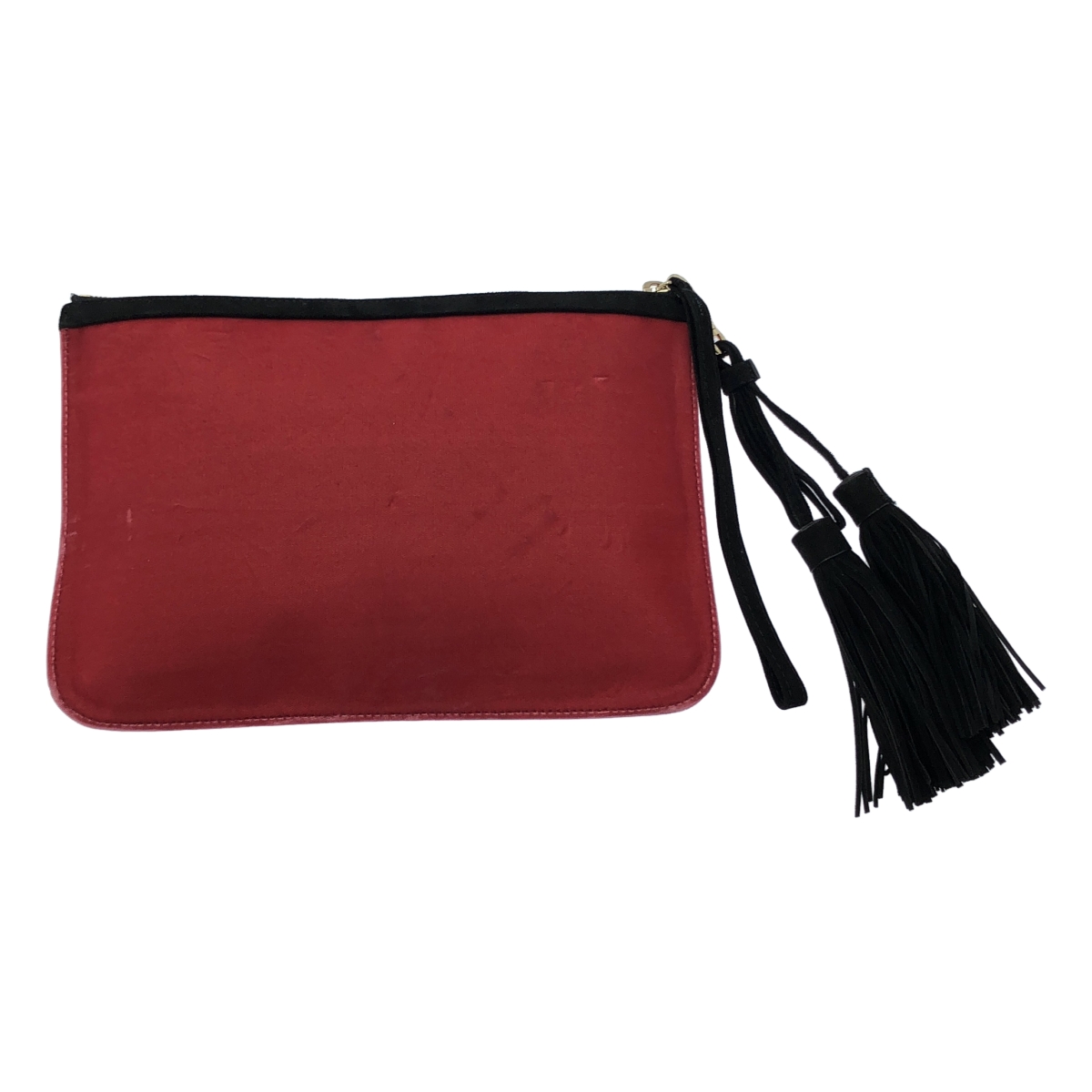 PIERRE HARDY / ピエールアルディ フリンジチャーム クラッチバッグ / レザー総裏地