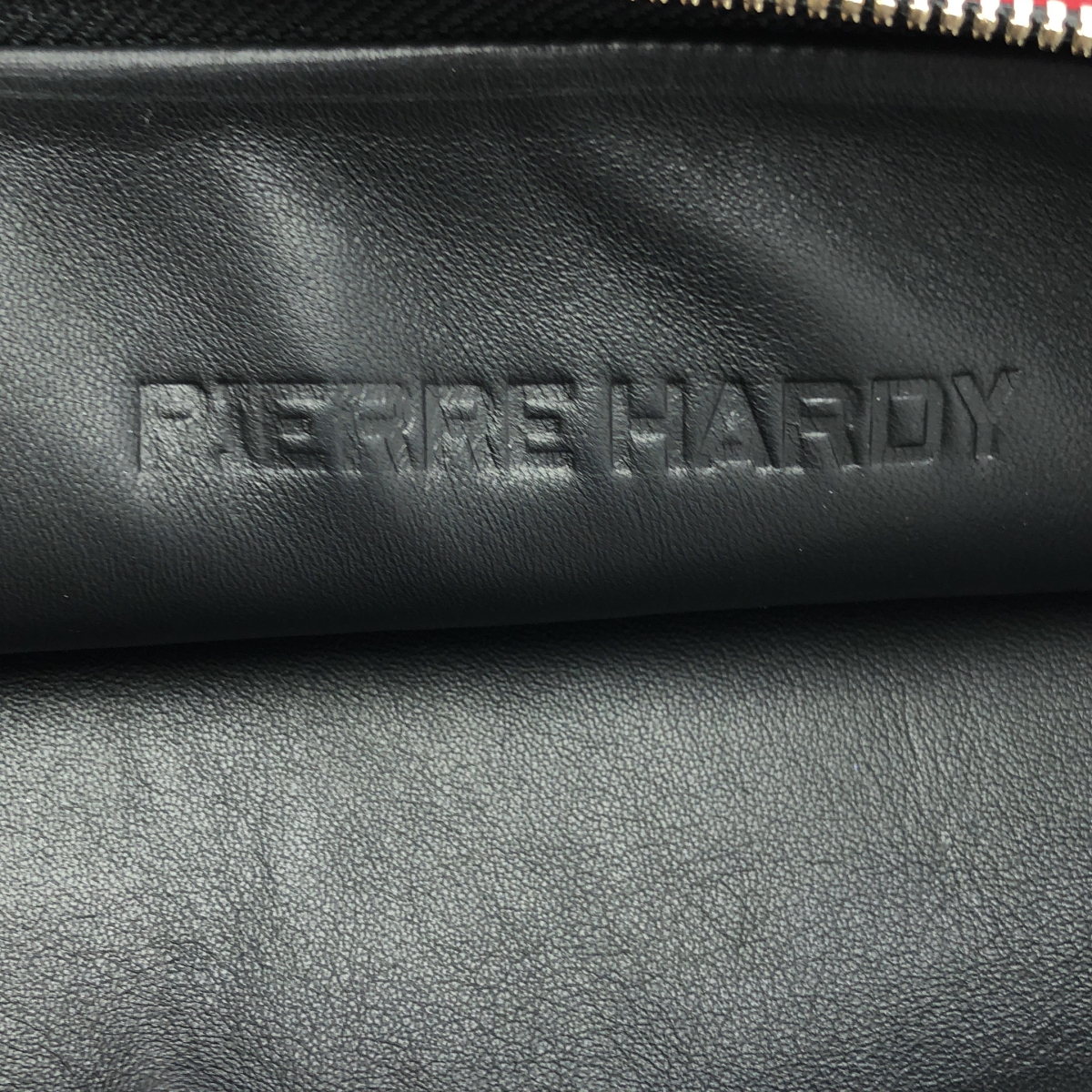 PIERRE HARDY / ピエールアルディ フリンジチャーム クラッチバッグ / レザー総裏地
