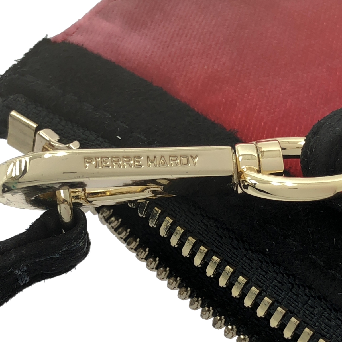 PIERRE HARDY / ピエールアルディ フリンジチャーム クラッチバッグ / レザー総裏地