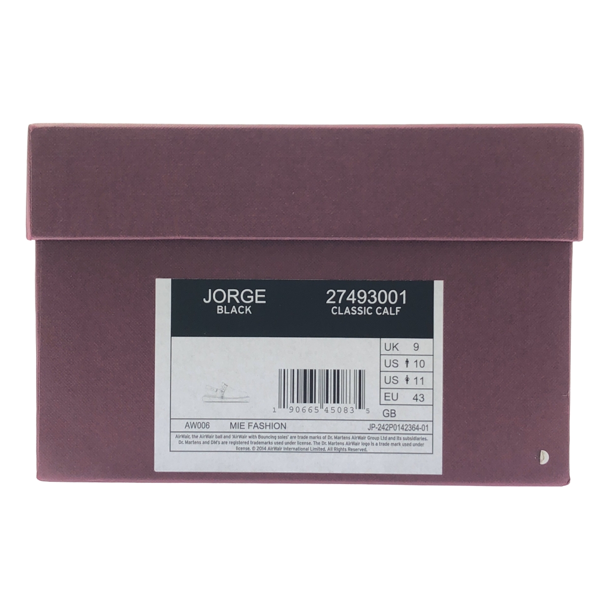 Dr.Martens / ドクターマーチン JORGE ジョージ スリッポン スリングバック サンダル