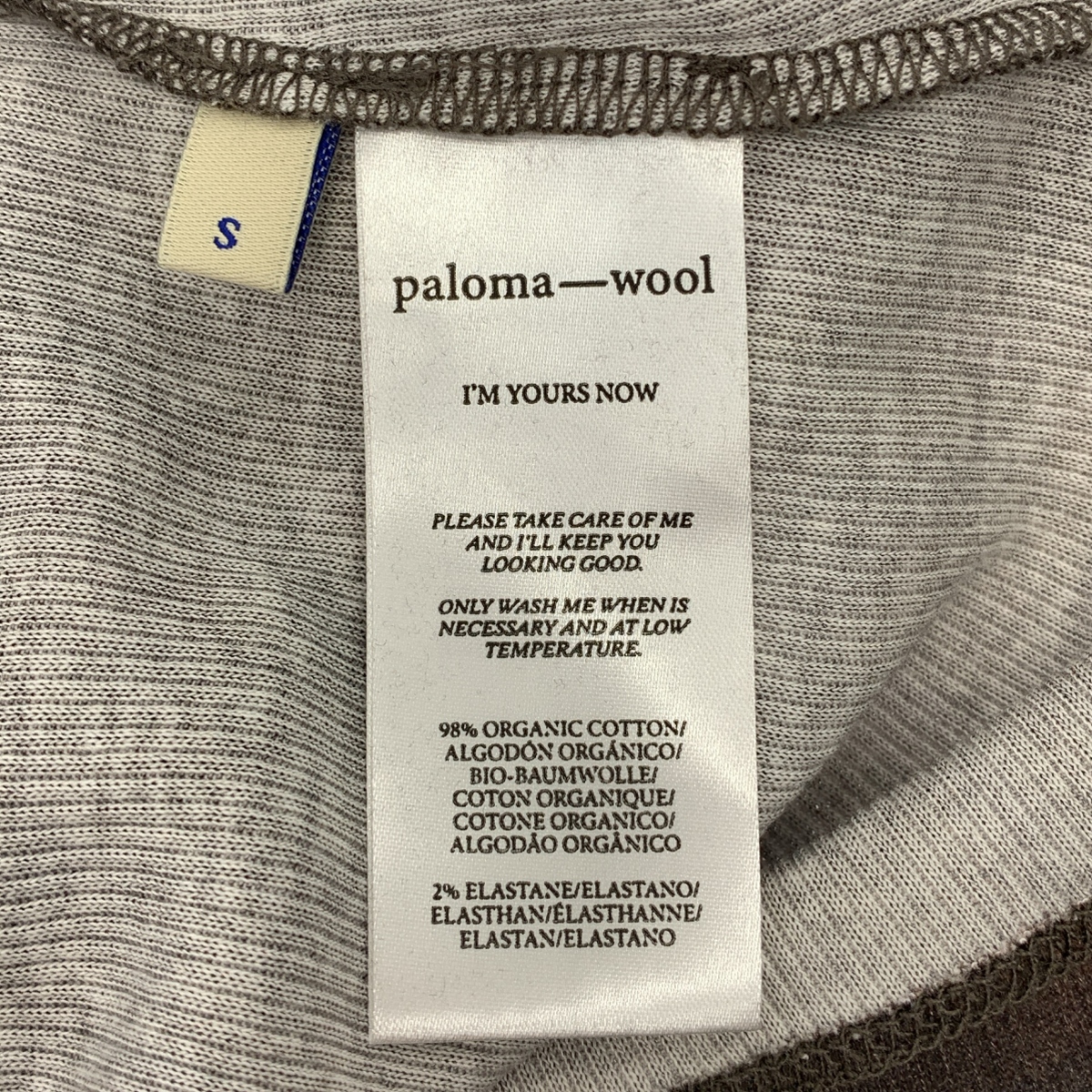 Paloma Wool / パロマウール グラデーションワンショルダー リブ タンクトップ カットソー