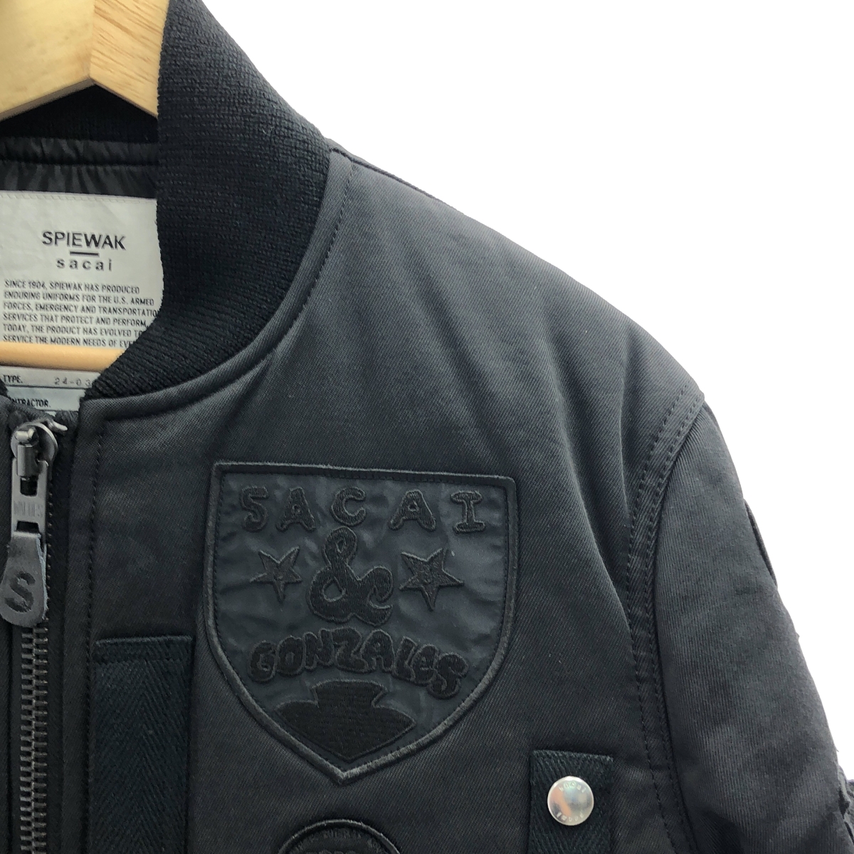 sacai / サカイ SPIEWAK Gonz MG Multi Patch Blouson スピワック ゴンズ マルチパッチ ブルゾン ボンバージャケット