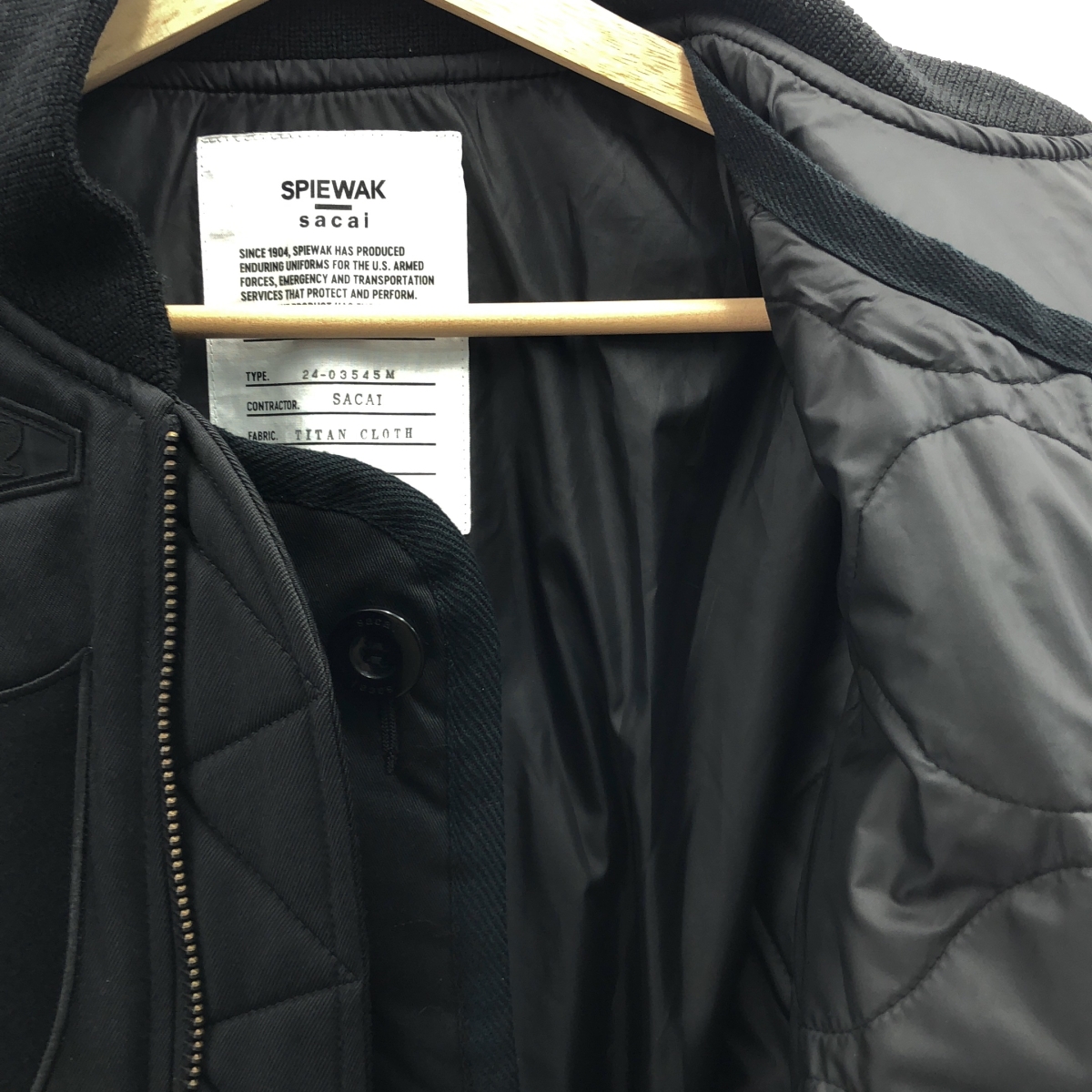 sacai / サカイ SPIEWAK Gonz MG Multi Patch Blouson スピワック ゴンズ マルチパッチ ブルゾン ボンバージャケット