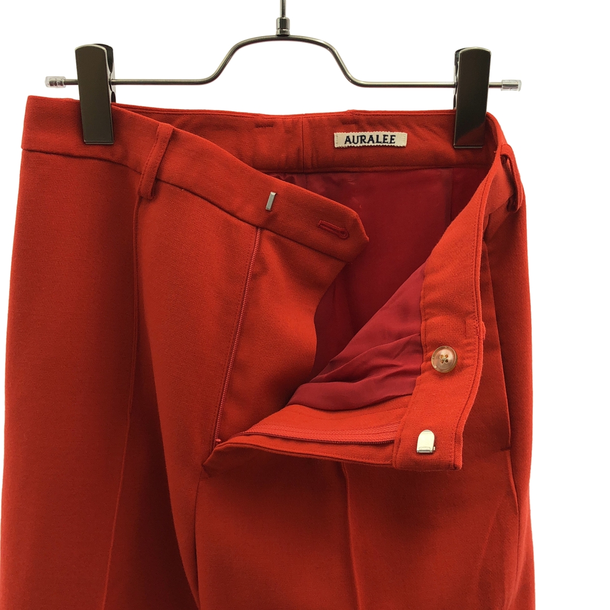 AURALEE / オーラリー TENSE WOOL DOUBLE CLOTH SLACKS  / ウール ダブルクロス スラックス パンツ