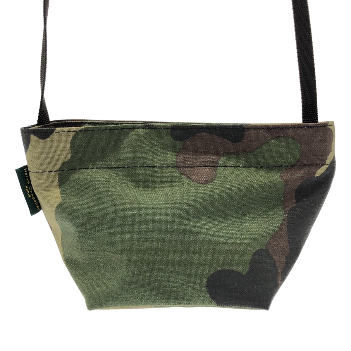 HERVE CHAPELIER / エルベシャプリエ カモフラージュ ミニ ショルダーバッグ 迷彩 ポーチ