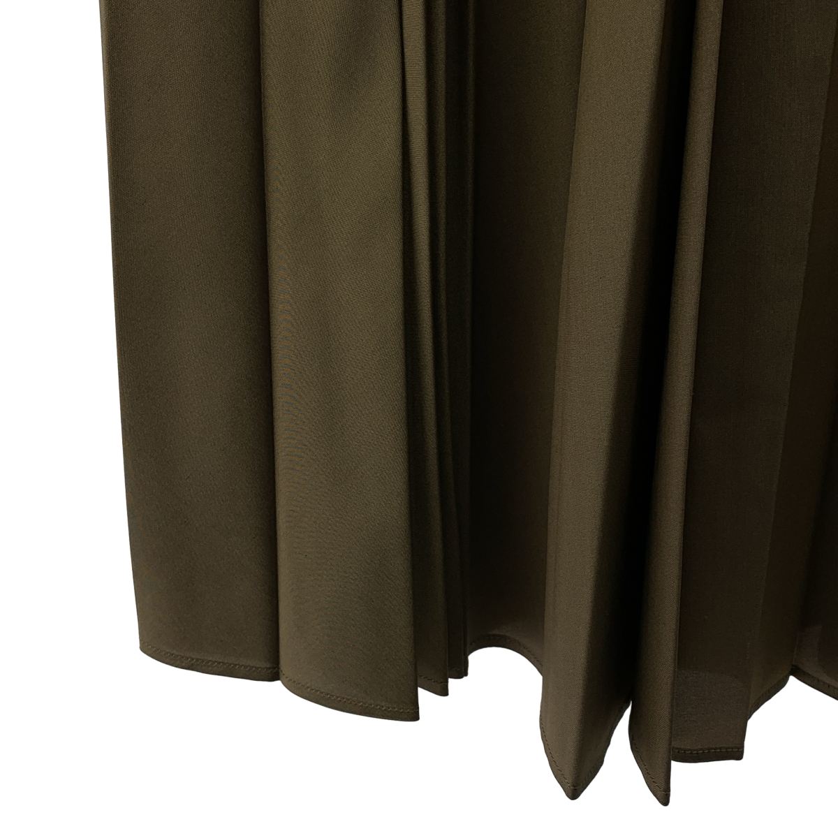 MARGARET HOWELL / マーガレットハウエル ポリエステル シルク アコーディオン プリーツスカート