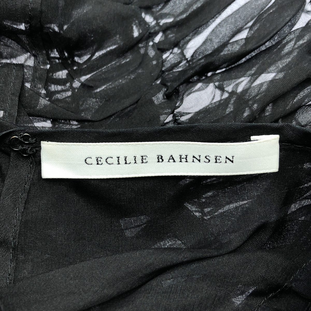 Cecilie Bahnsen / セシリーバンセン バックリボン フリル ノースリーブ ブラウス